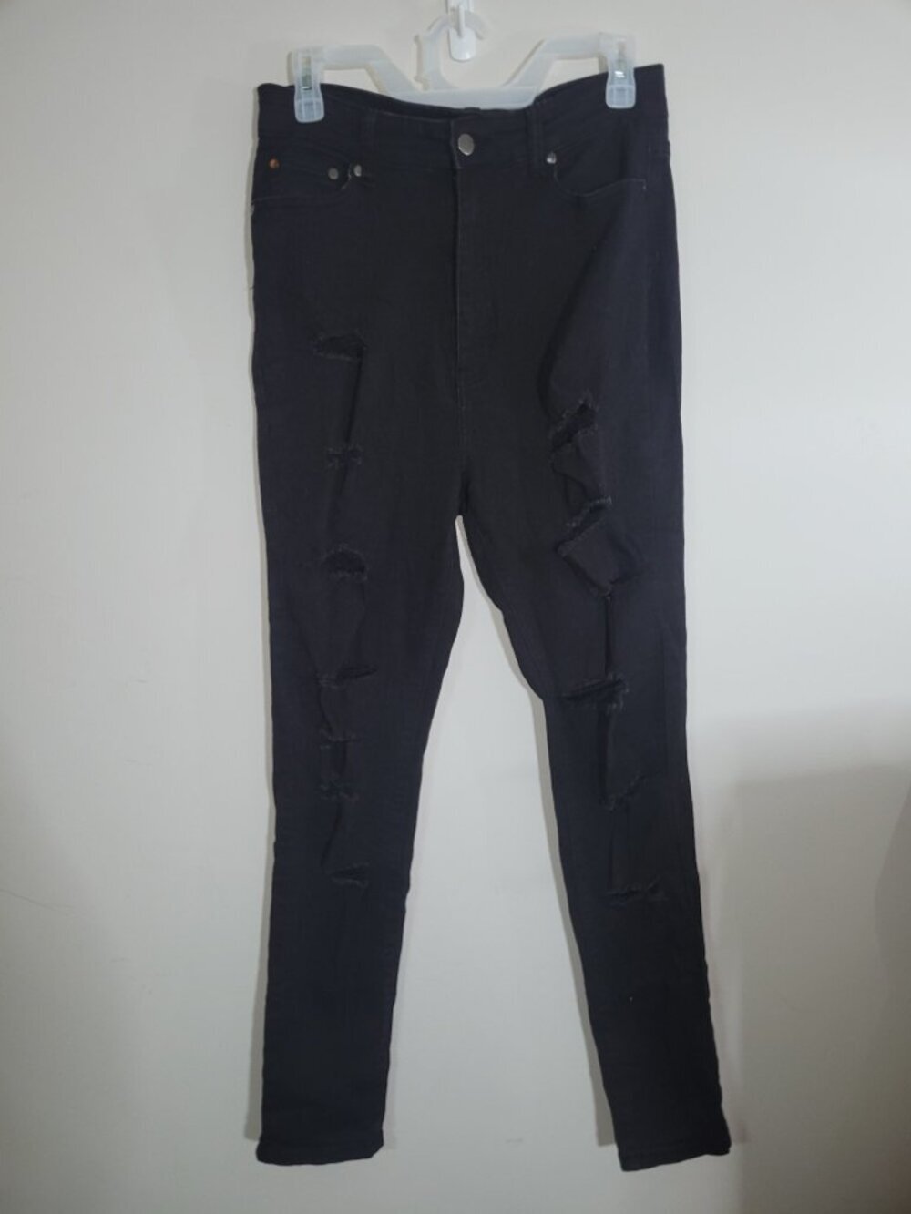Nova Distressed Jeans Black Size 15/16 Juniors
